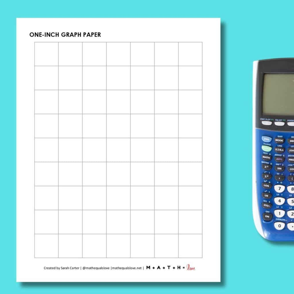 Printable Graph Paper 1 2 Inch