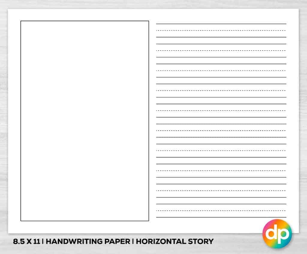 Lined Handwriting Paper Printable