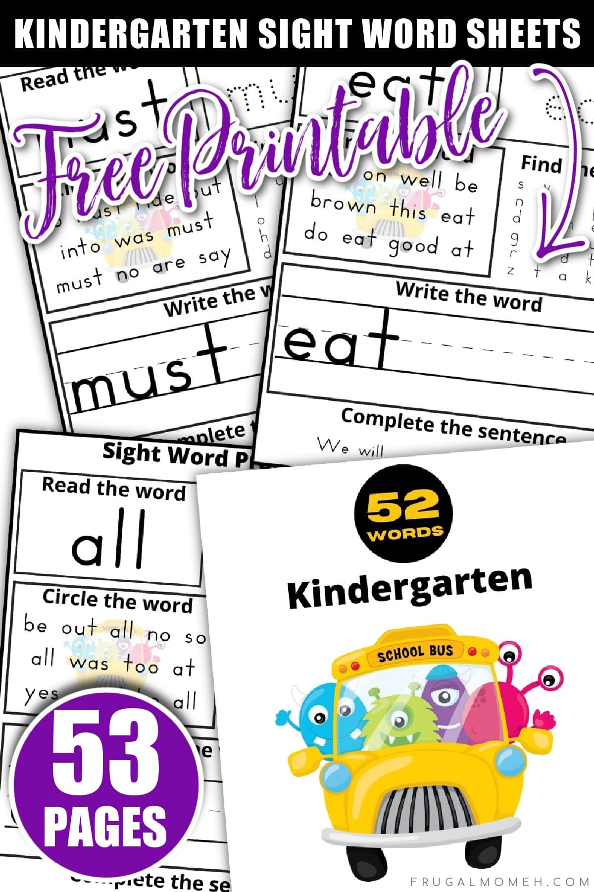 Free Printable Kindergarten Paper