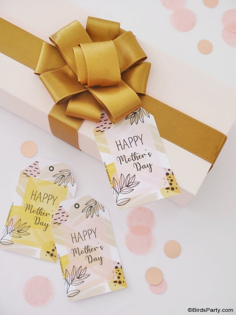 FREE Printable Mother s Day Boho Gift Tags Party Ideas Party Printables Blog