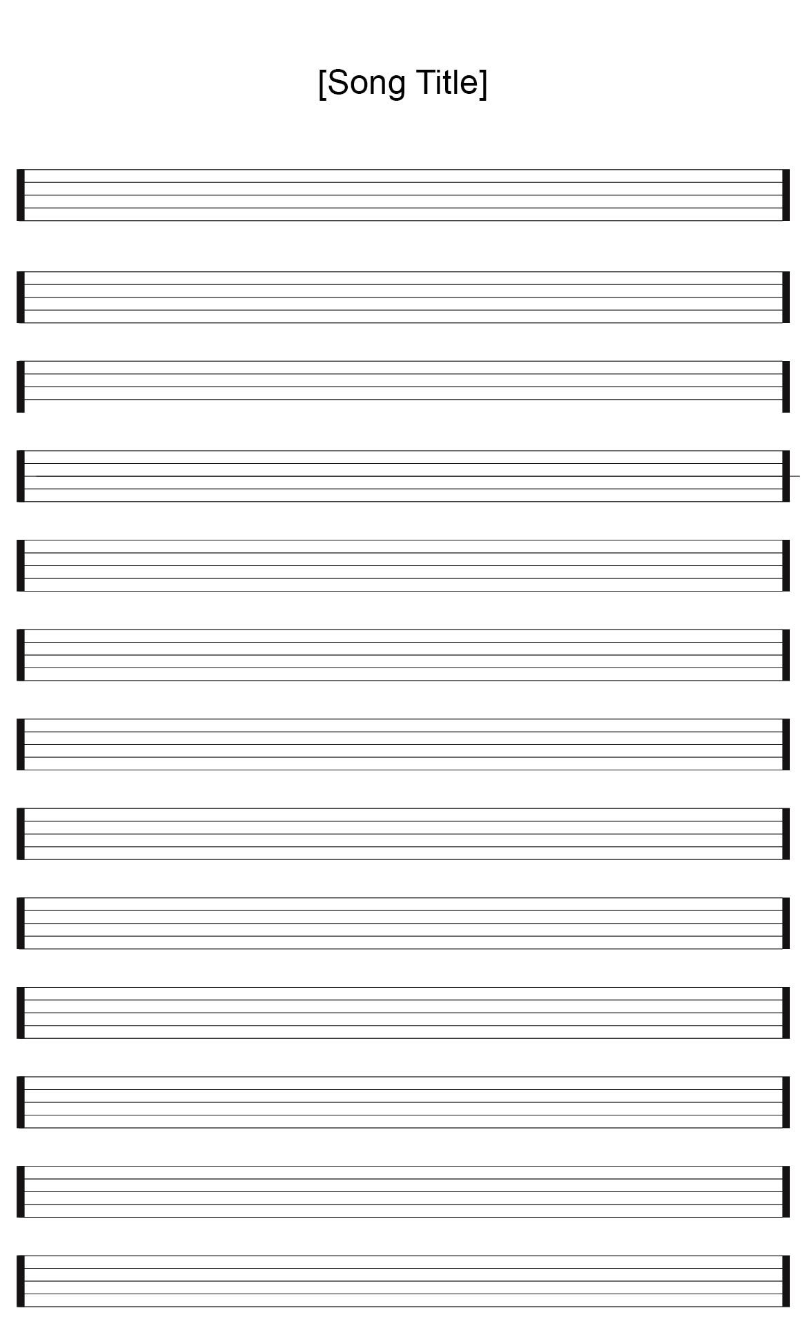 Free Printable Music Staff Paper Paper Trail Design Worksheets Library