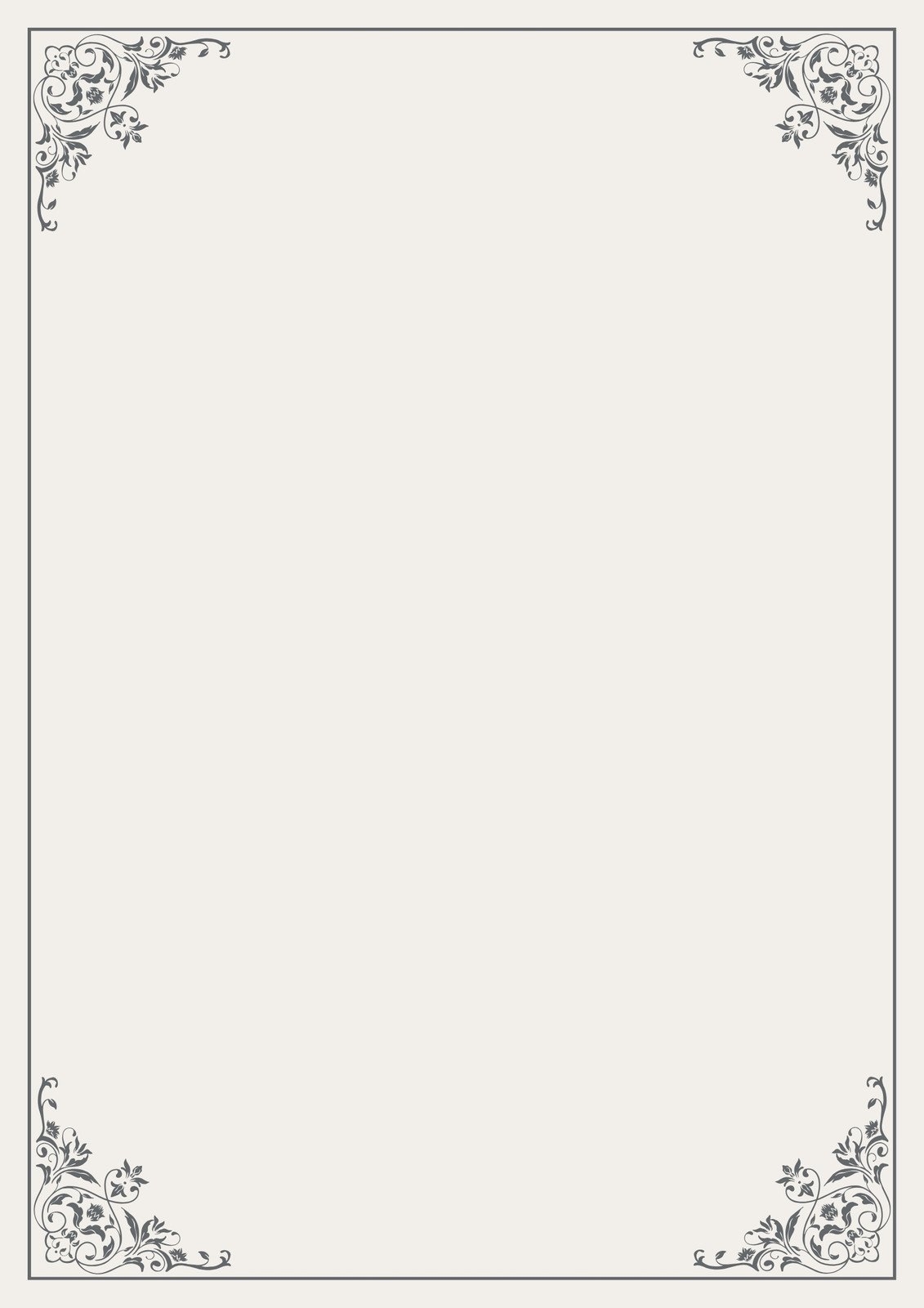 Borders For Papers Printable Free