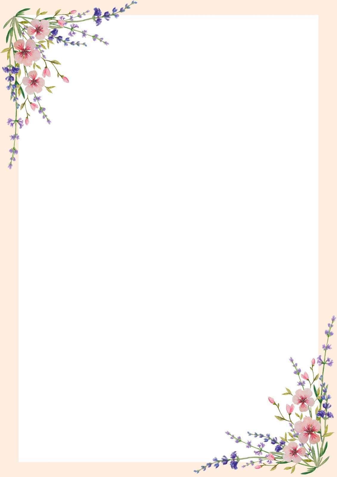 Free Printable Page Border Templates You Can Customize Canva Worksheets Library