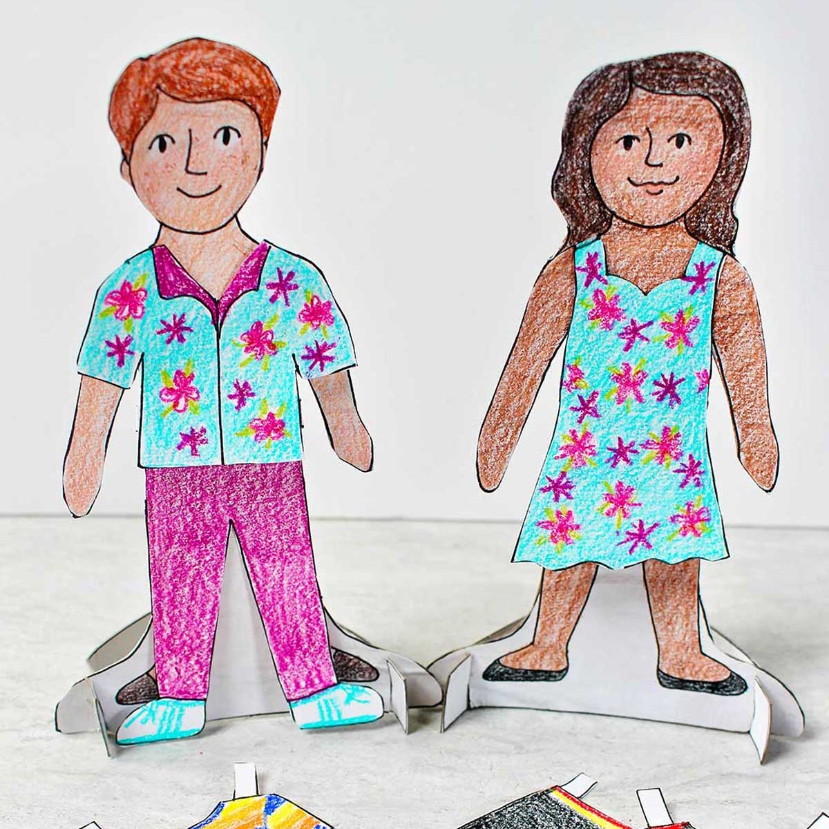 Printable Paper Doll Clothes