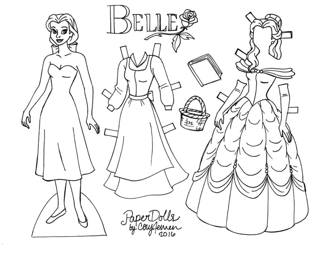 Free Printable Princess Paper Dolls And Clothes Clearance