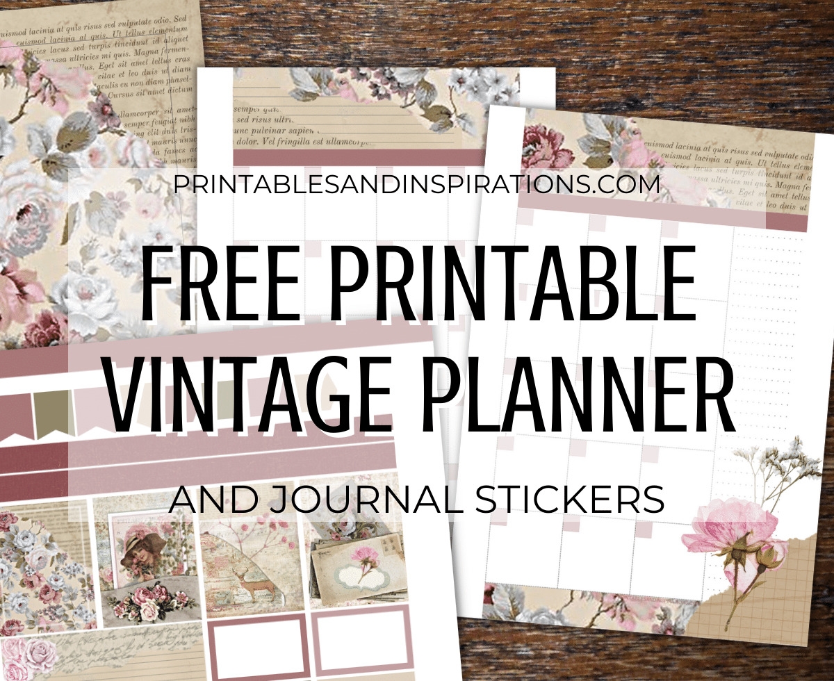 Printable Vintage Paper