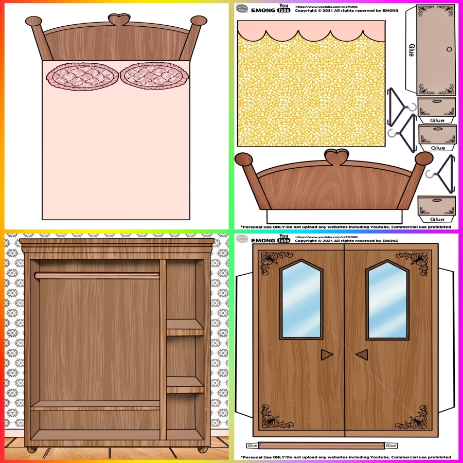 Paper Doll House Printable