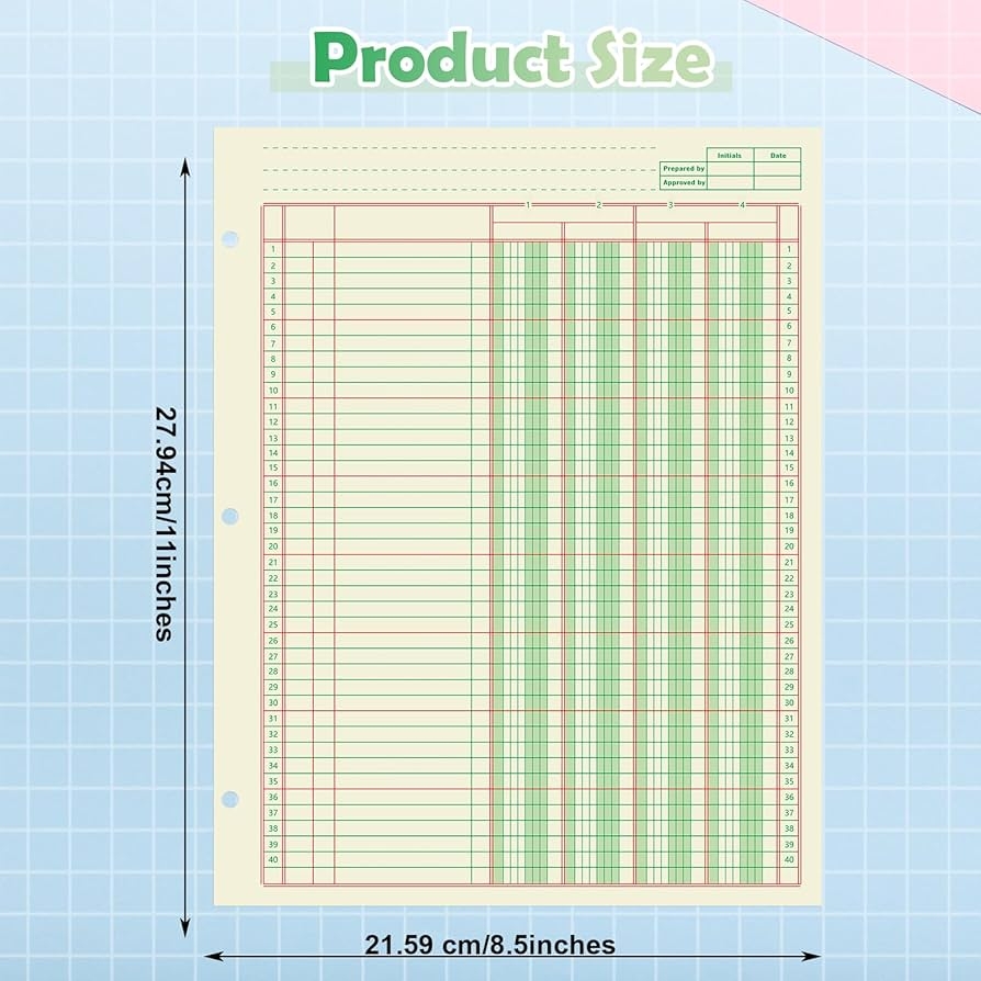 Printable Column Paper