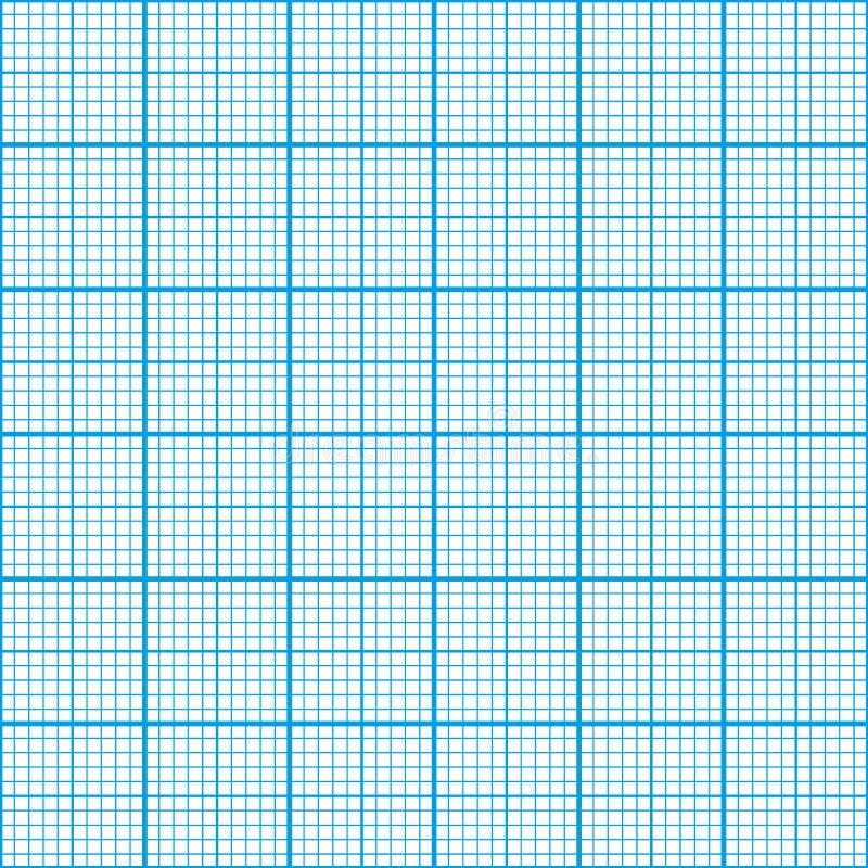 Graph Paper Cyan Color Seamless Pattern Stock Vector Illustration Of Mathematics Math 62060027