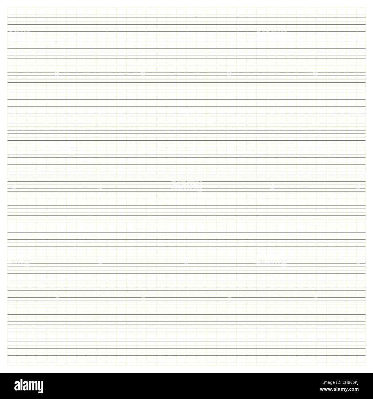 Graph Paper Printable Grid Paper With Stave On A White Background A Blank Music Sheet Paper With Staff Geometric Pattern For Composition Education Stock Vector Image Art Alamy