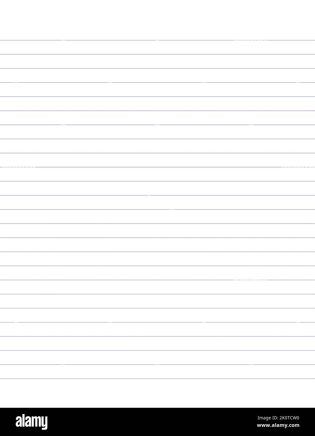 Printable Ruled Paper