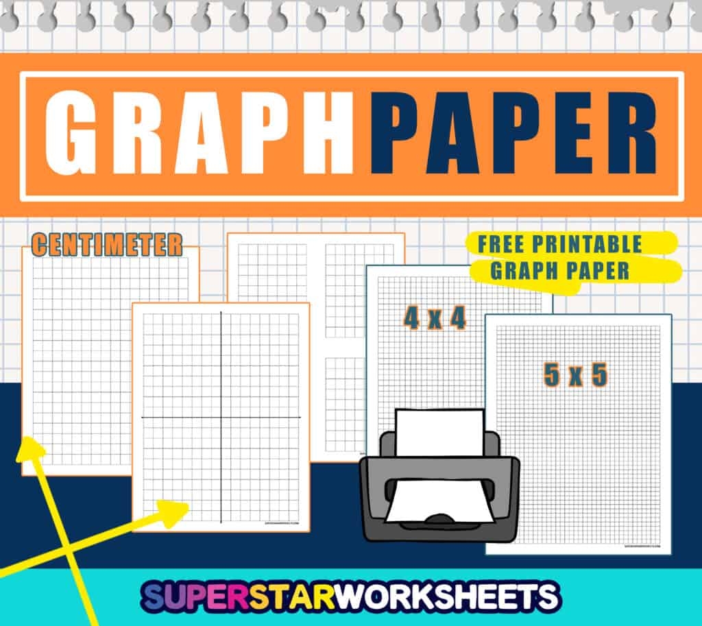 Graph Paper Superstar Worksheets