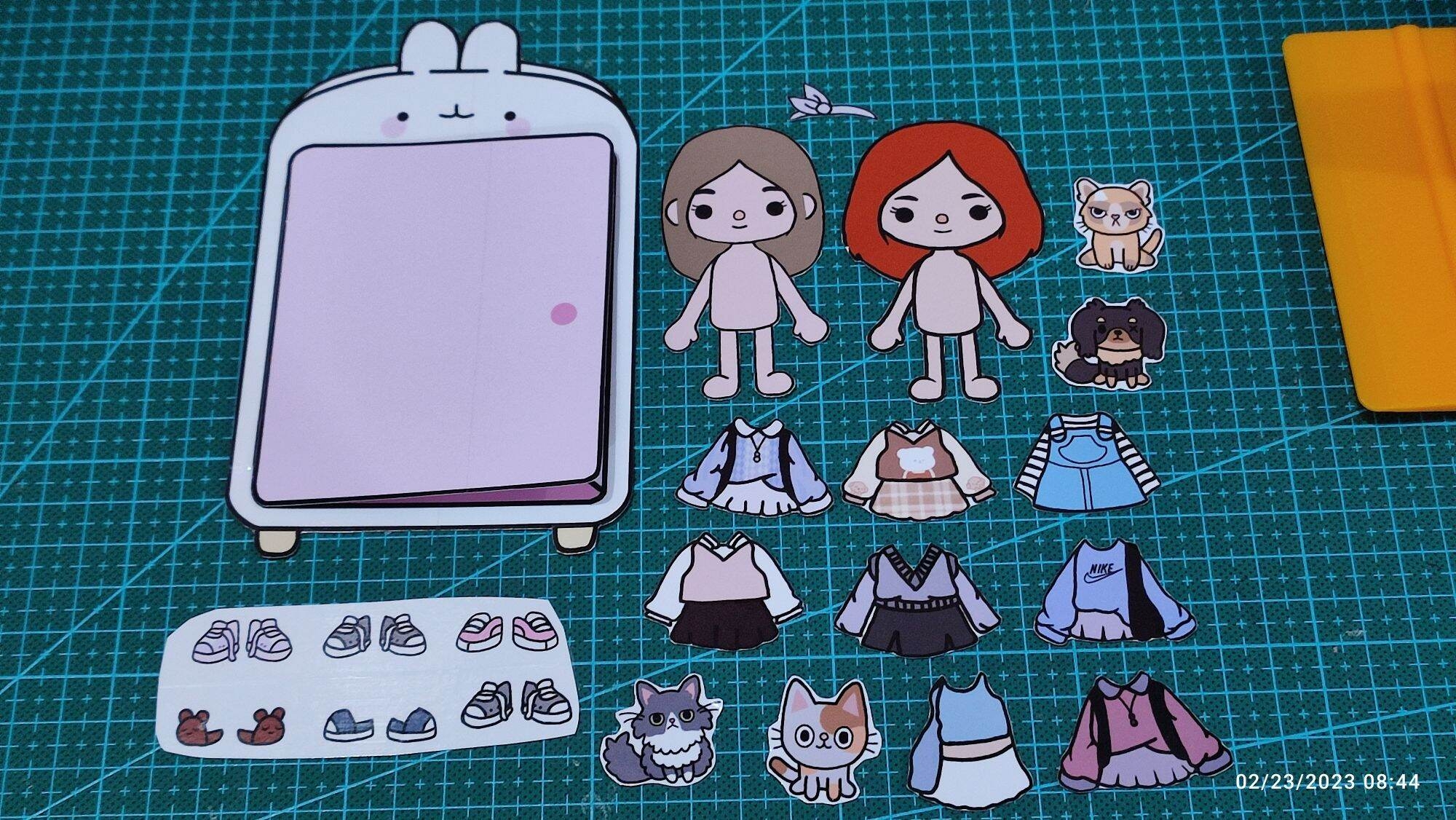 Toca Boca Paper Doll Printable Free