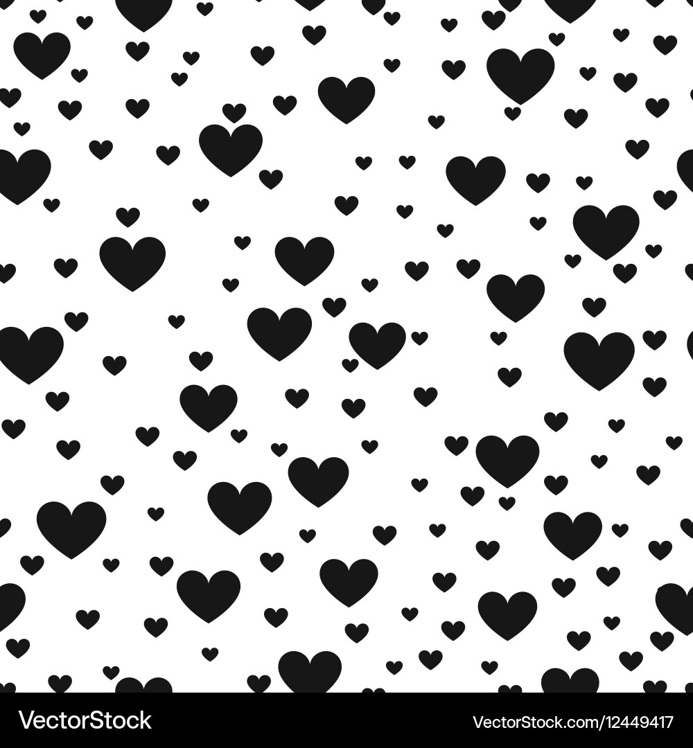 Heart Black And White Print Background For Website