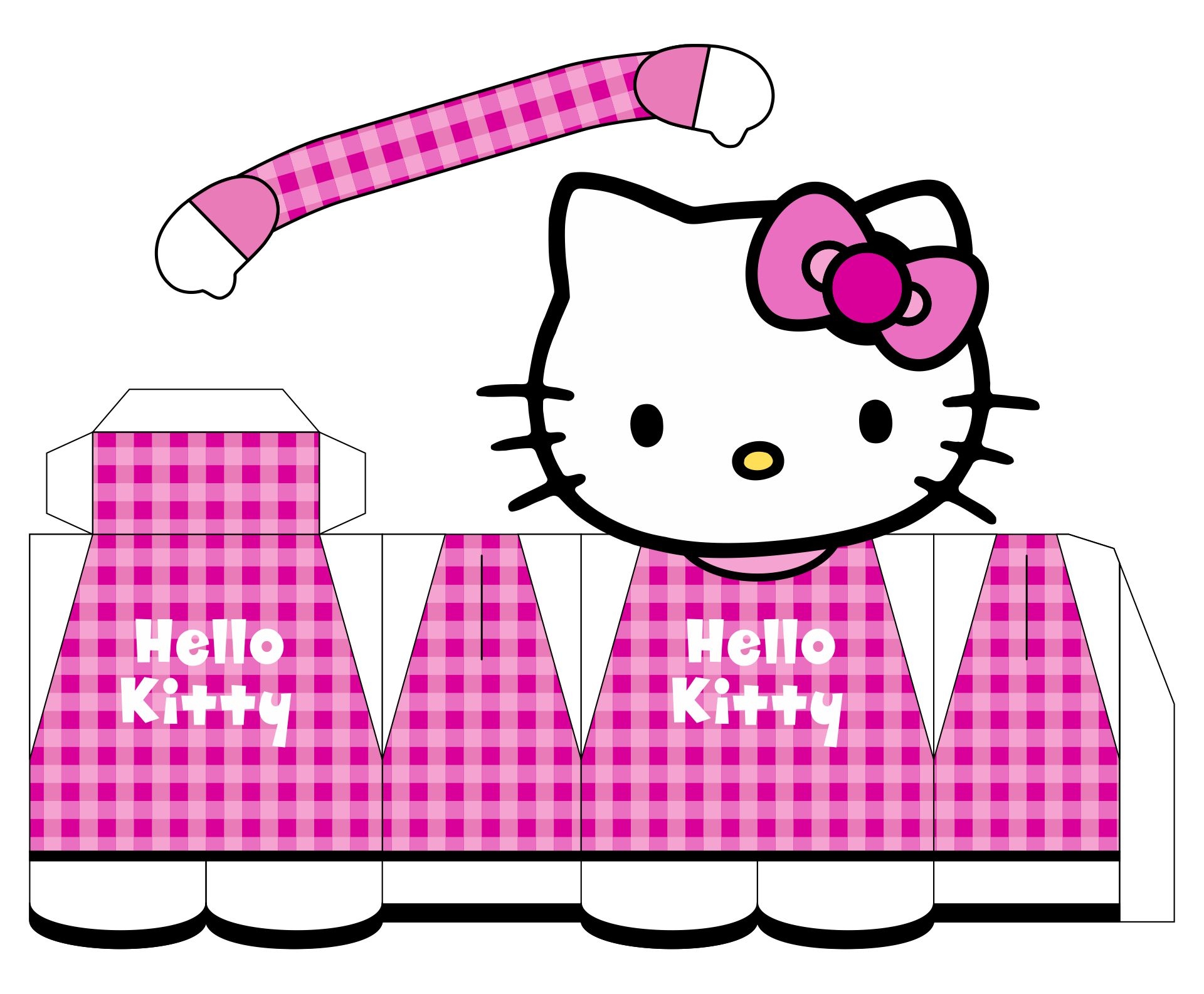Printable Hello Kitty Paper Crafts