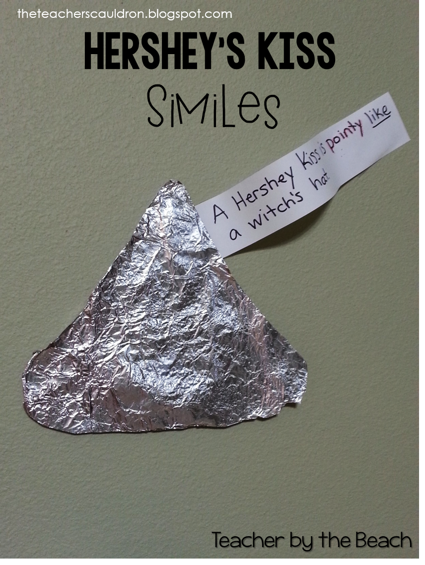 Hershey s Kisses Similes Freebie Teacher By The Beach