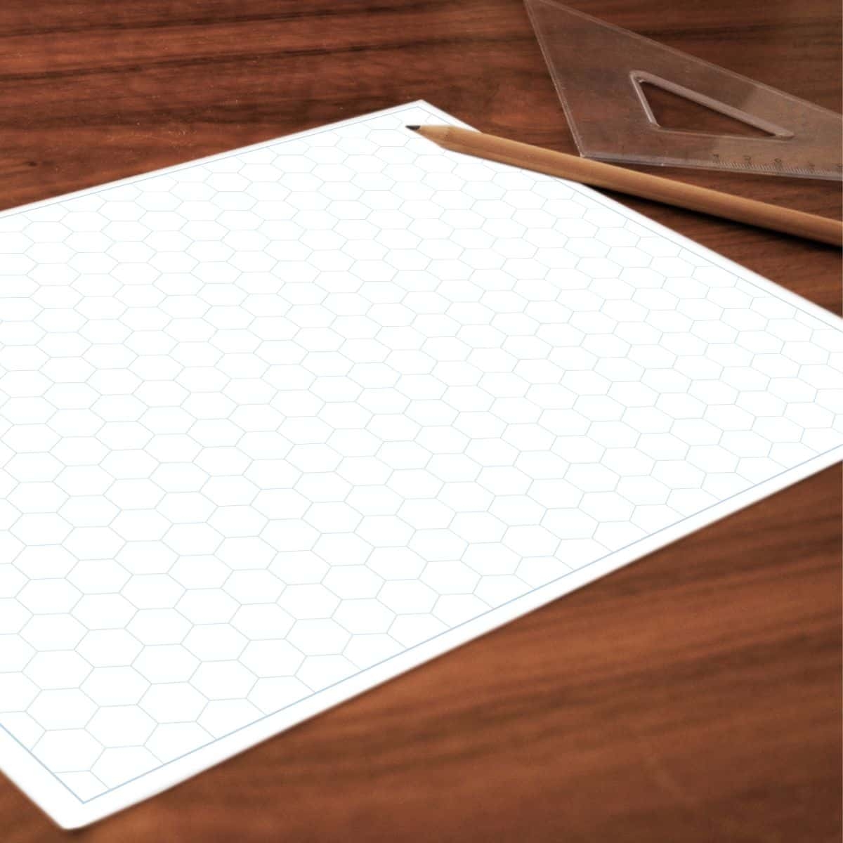 Printable Hexagon Graph Paper