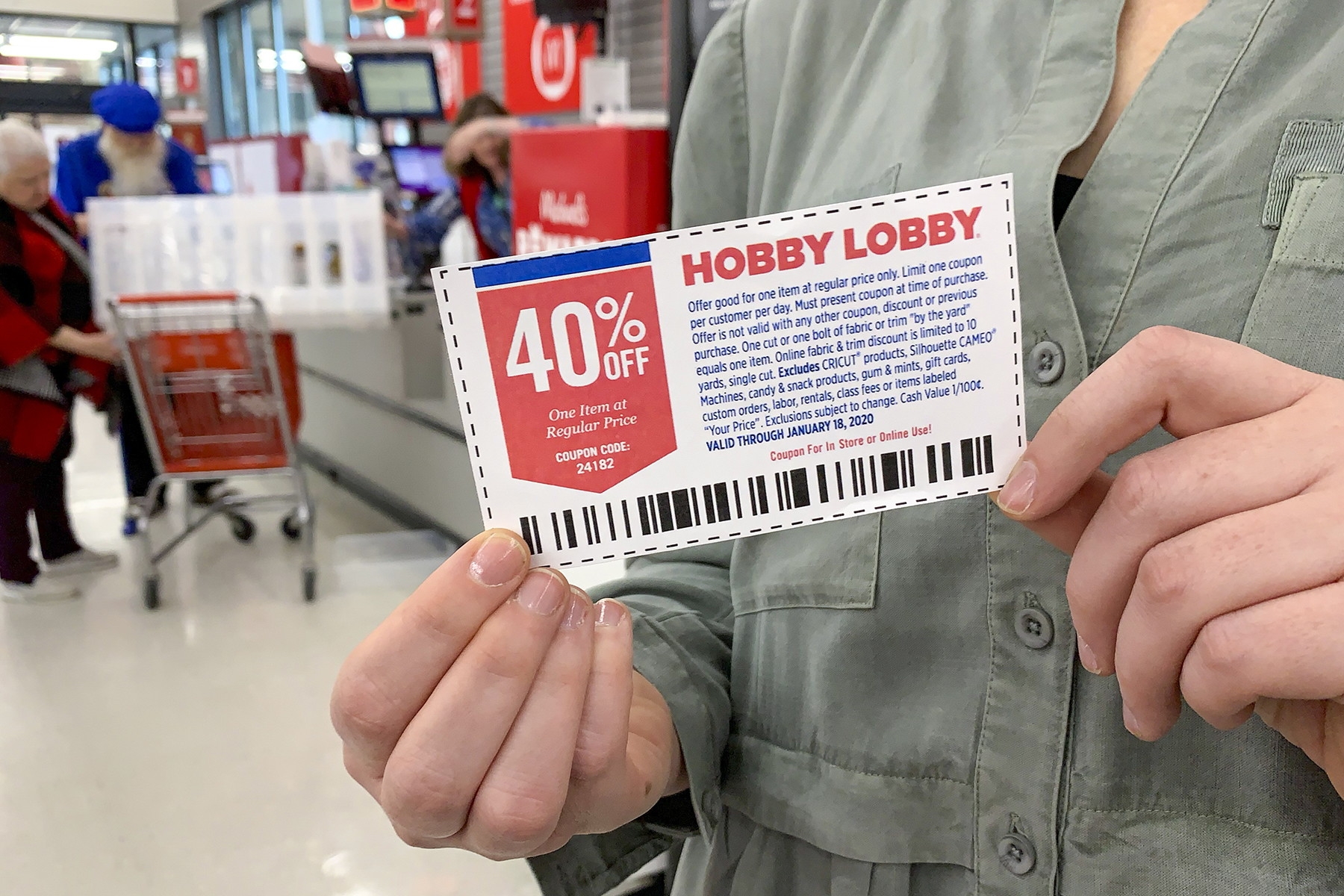 Hobby Lobby 40 Off Coupon Where Is It Will It Return The Krazy Coupon Lady