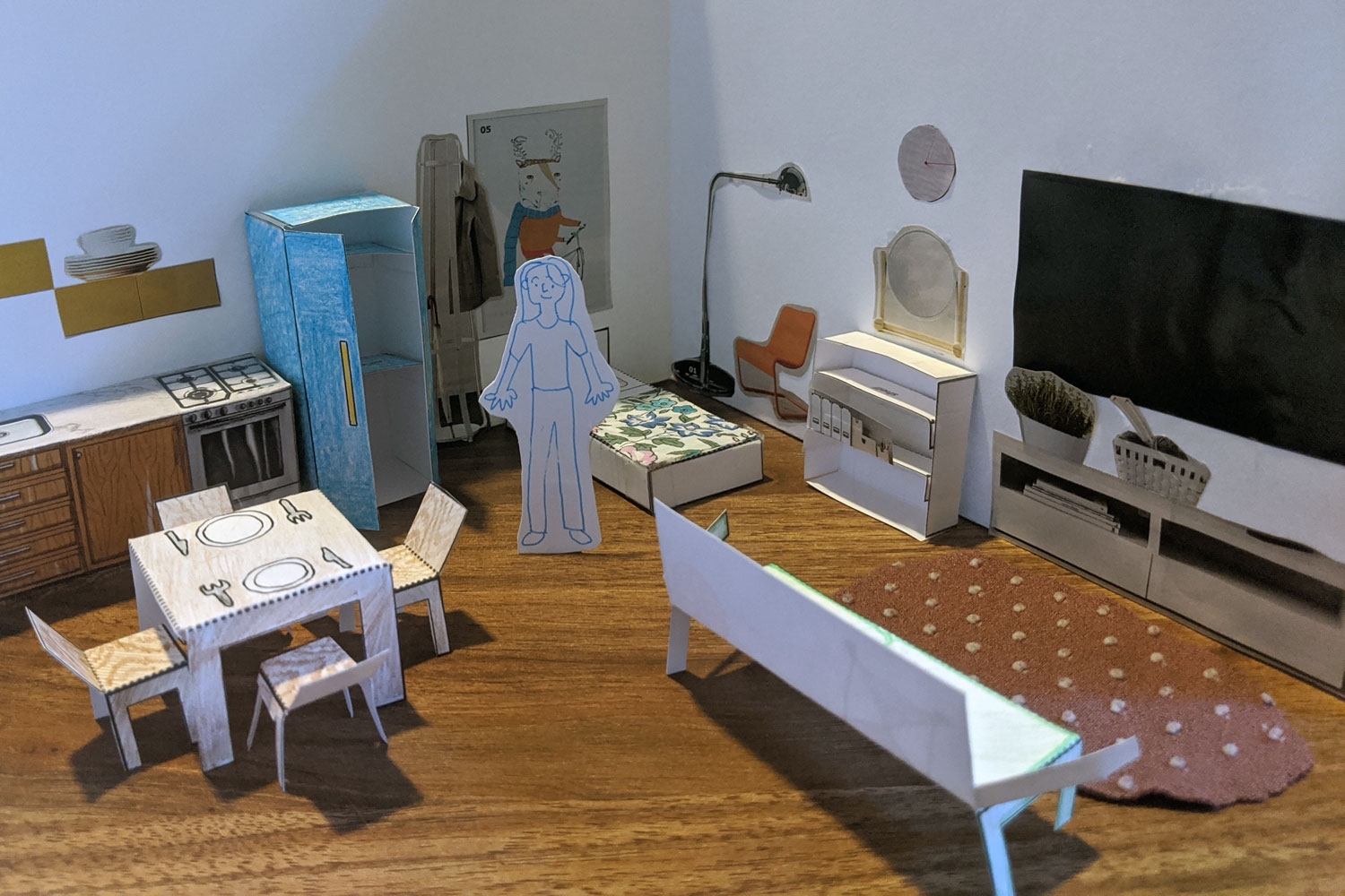 How To Create Miniature 3D Furniture Center For Architecture