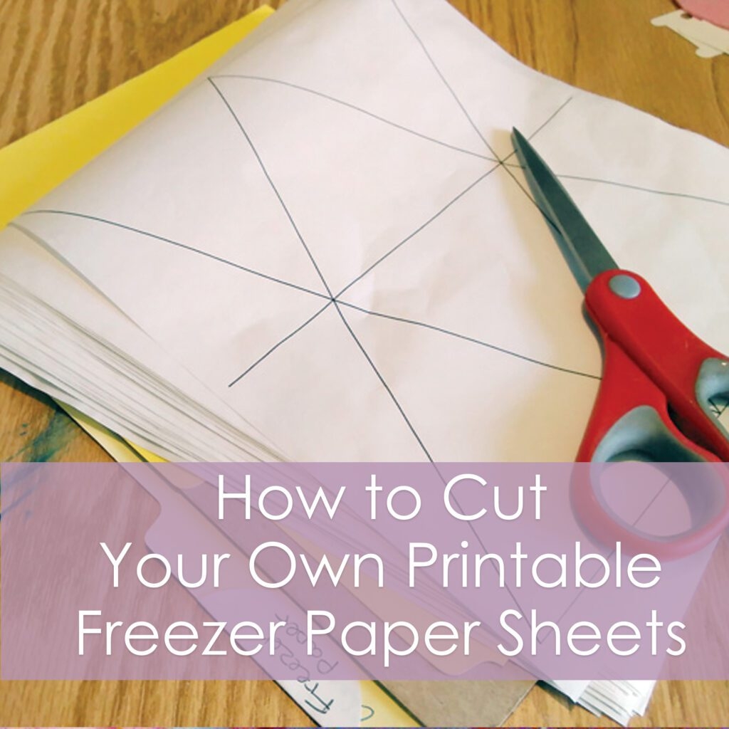 How To Cut Your Own Freezer Paper Sheets Muse Of The Morning Hand Dyed Embroidery Floss Fabric PDF Embroidery Patterns