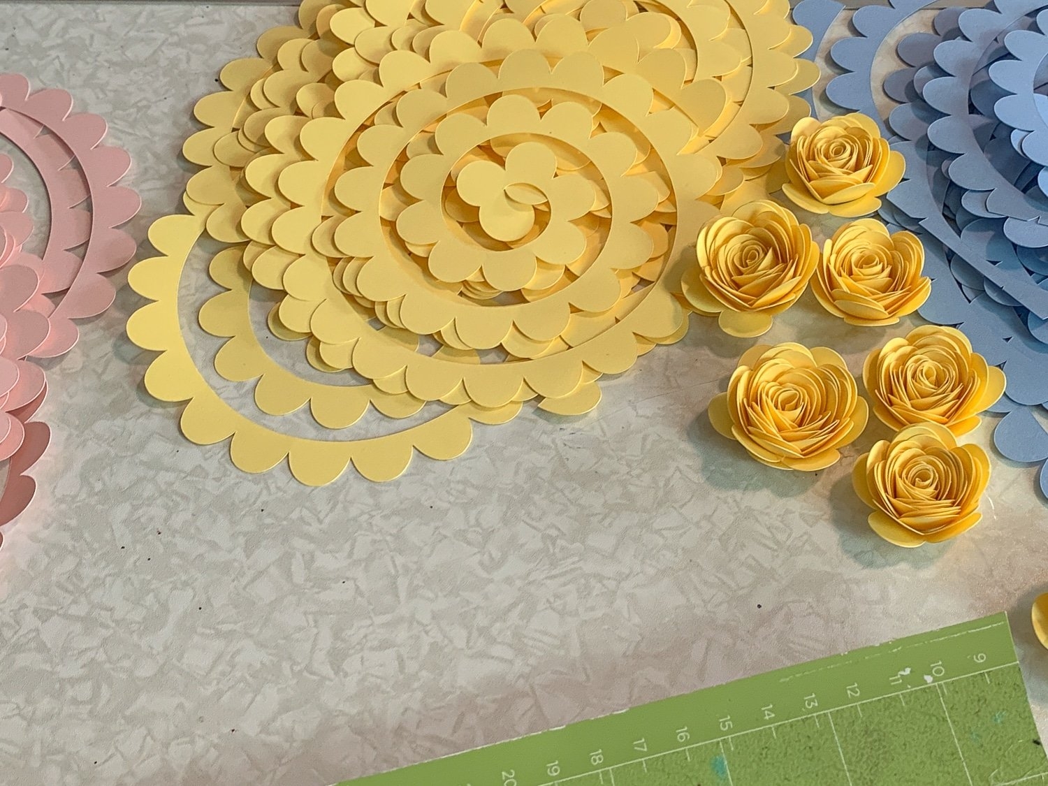 Paper Rose Template Printable