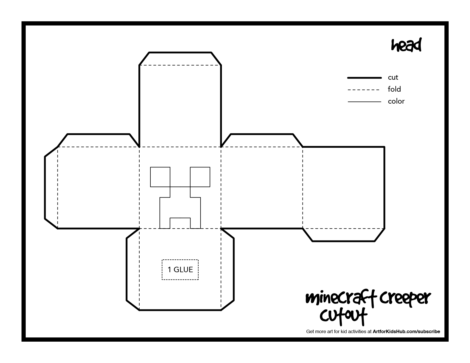Paper Minecraft Printables