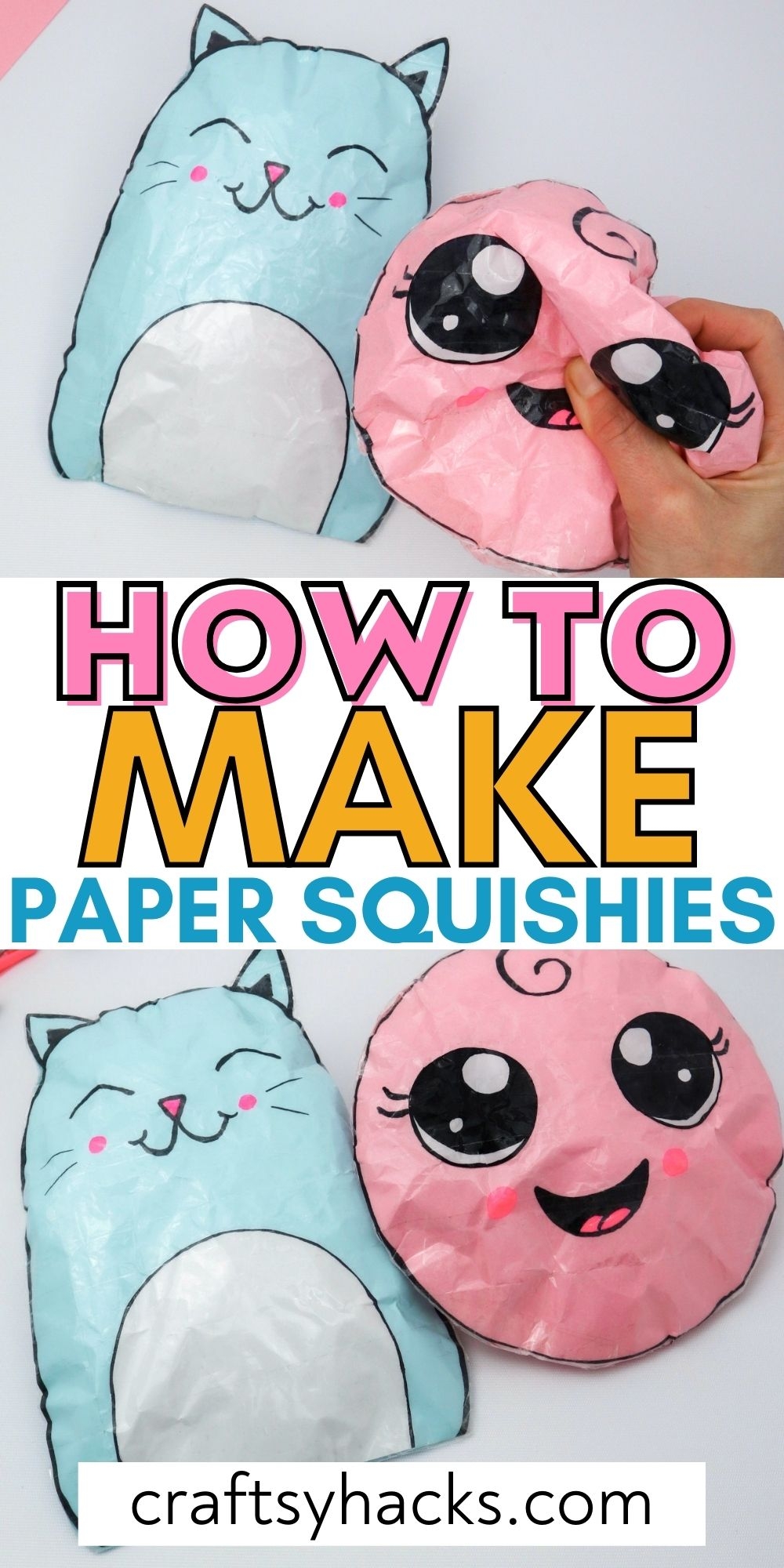 How To Make Paper Squishies Craftsy Hacks