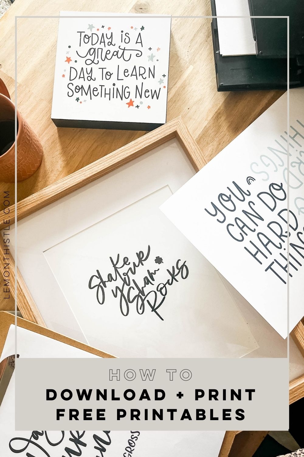 How To Print Free Printables Lemon Thistle