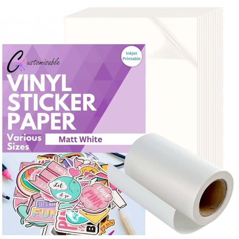 Inkjet Printable Sticker Paper Customisable Shop Online