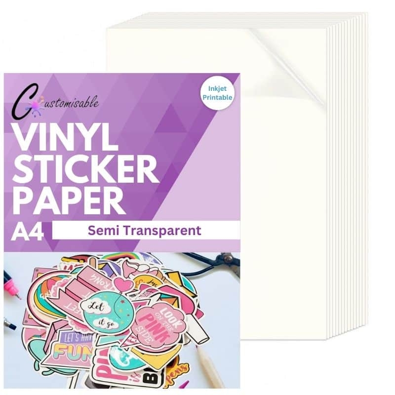 Printable Vinyl Paper Sticker