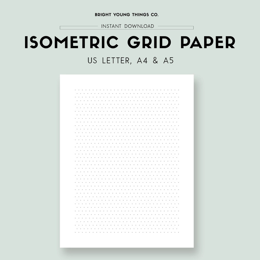 Isometric Dot Paper Over 10 837