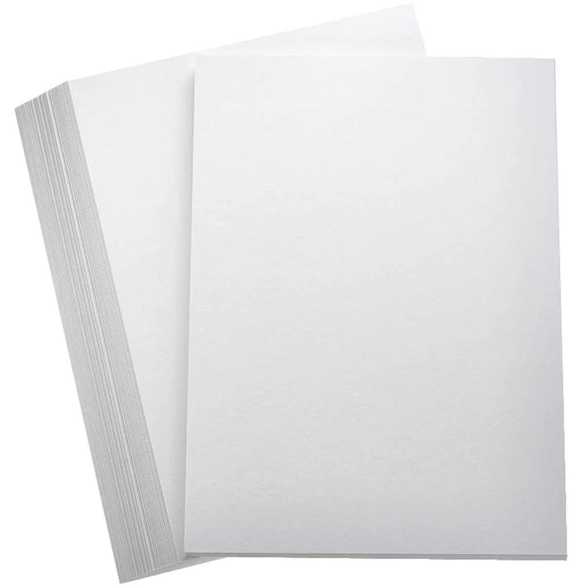 Ivory A4 Size White Card Board Paper Sheets 210 230 GSM Cardstock 25 Sheets For Drawing Multipurpose Sheets Printable In Inkjet Laser Printer 