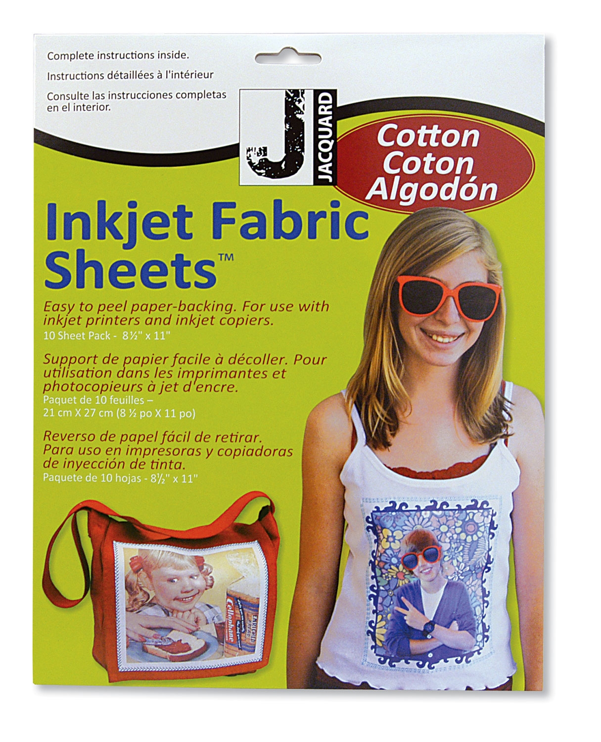 Jacquard Products Inkjet Fabric Sheets