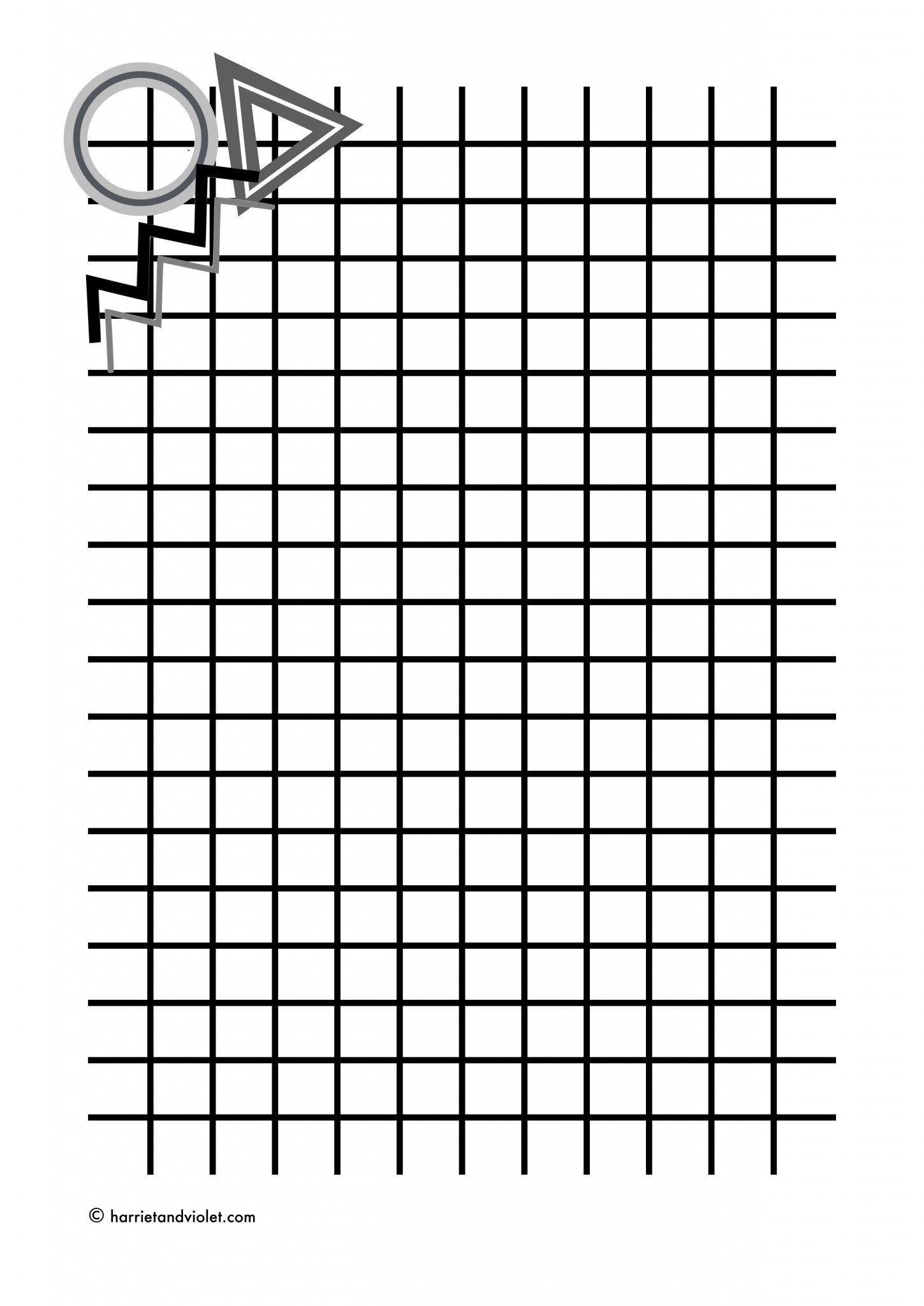 Maths Paper Geometric Style Squared Paper Printable Teaching Resources Print Play Learn