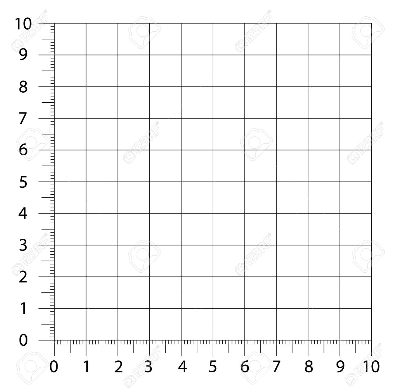 Numbered Graph Paper Printable
