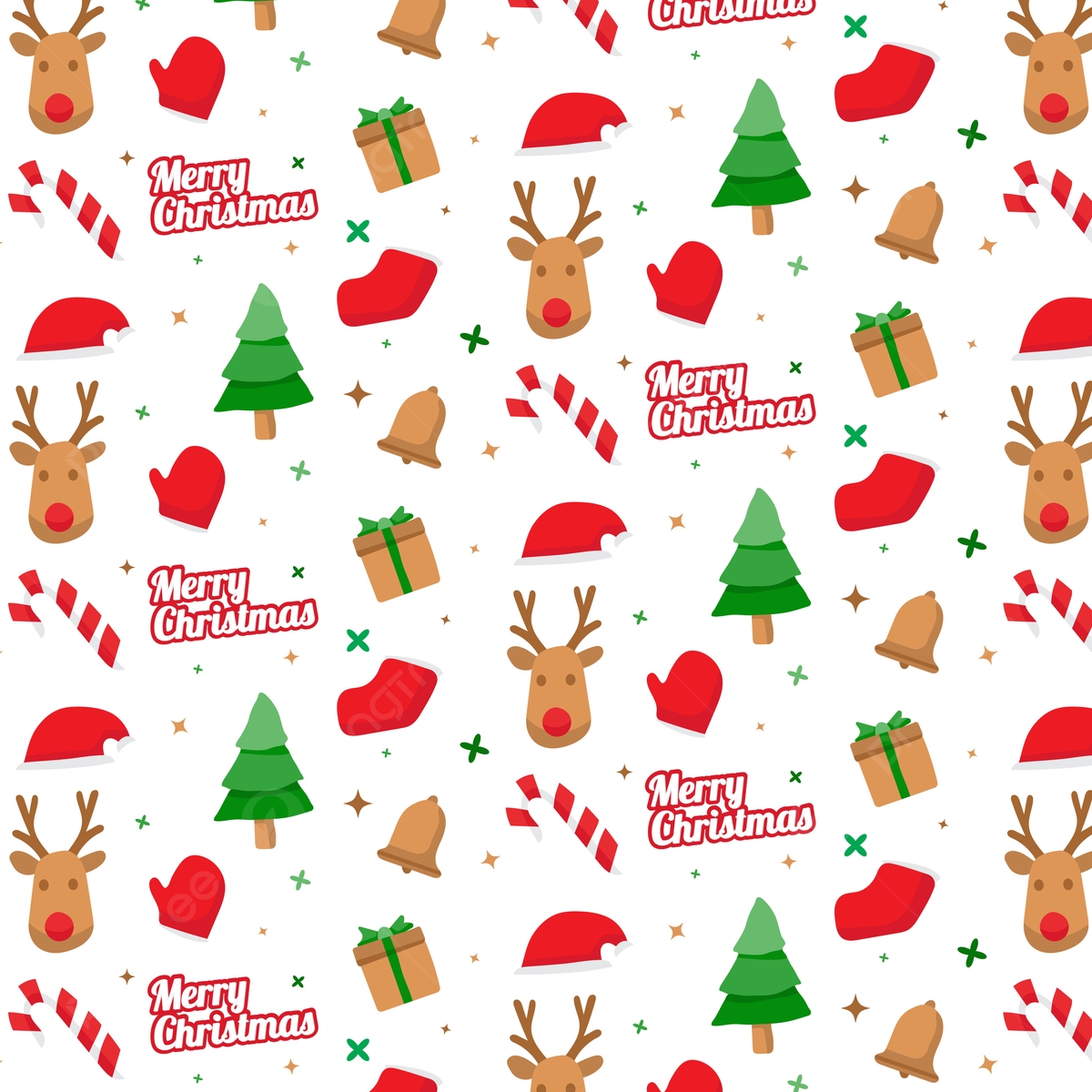 Merry Christmas Cute Pattern Background Wallpapers Christmas Wallpaper Merry Christmas Background Image And Wallpaper For Free Download