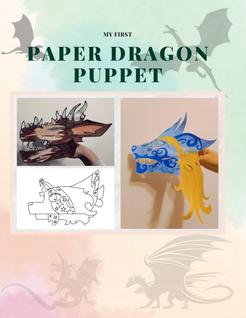 My First Paper Dragon Puppet Make Your Own Puppet Skrocka Magda Amazon de B cher
