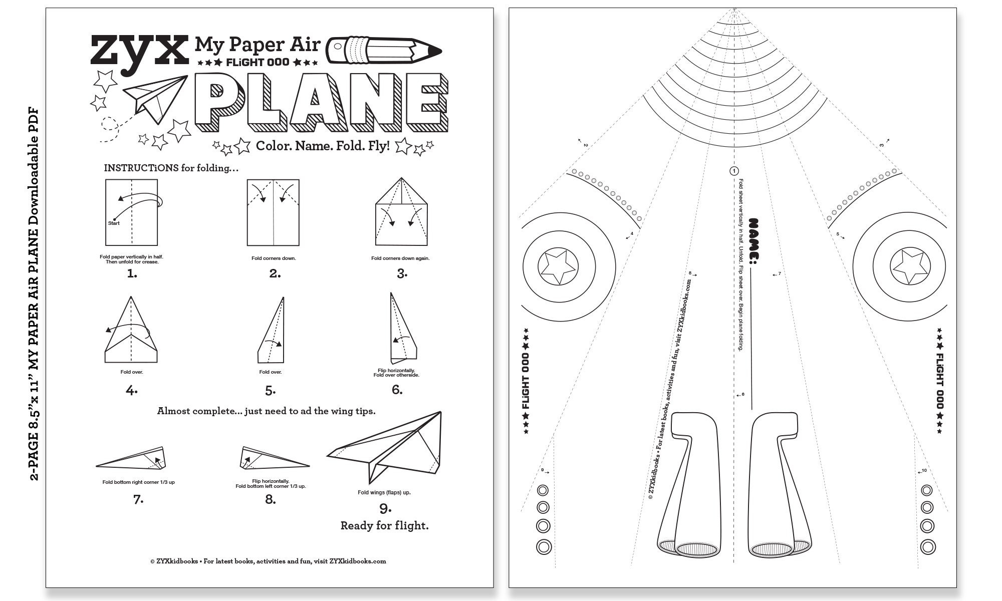 MY PAPER Airplane flight 000 Etsy