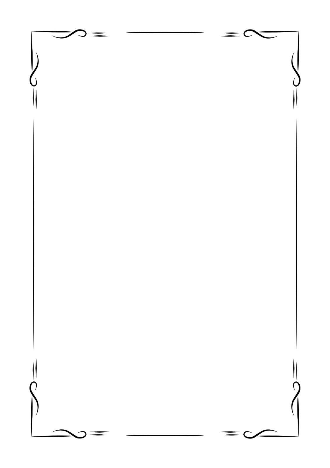 Page 5 Free Printable Page Border Templates You Can Customize Canva