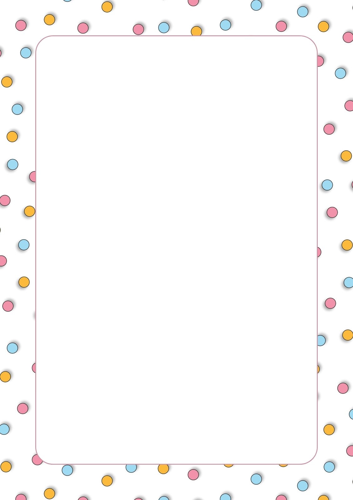 Page 5 Free Printable Page Border Templates You Can Customize Canva