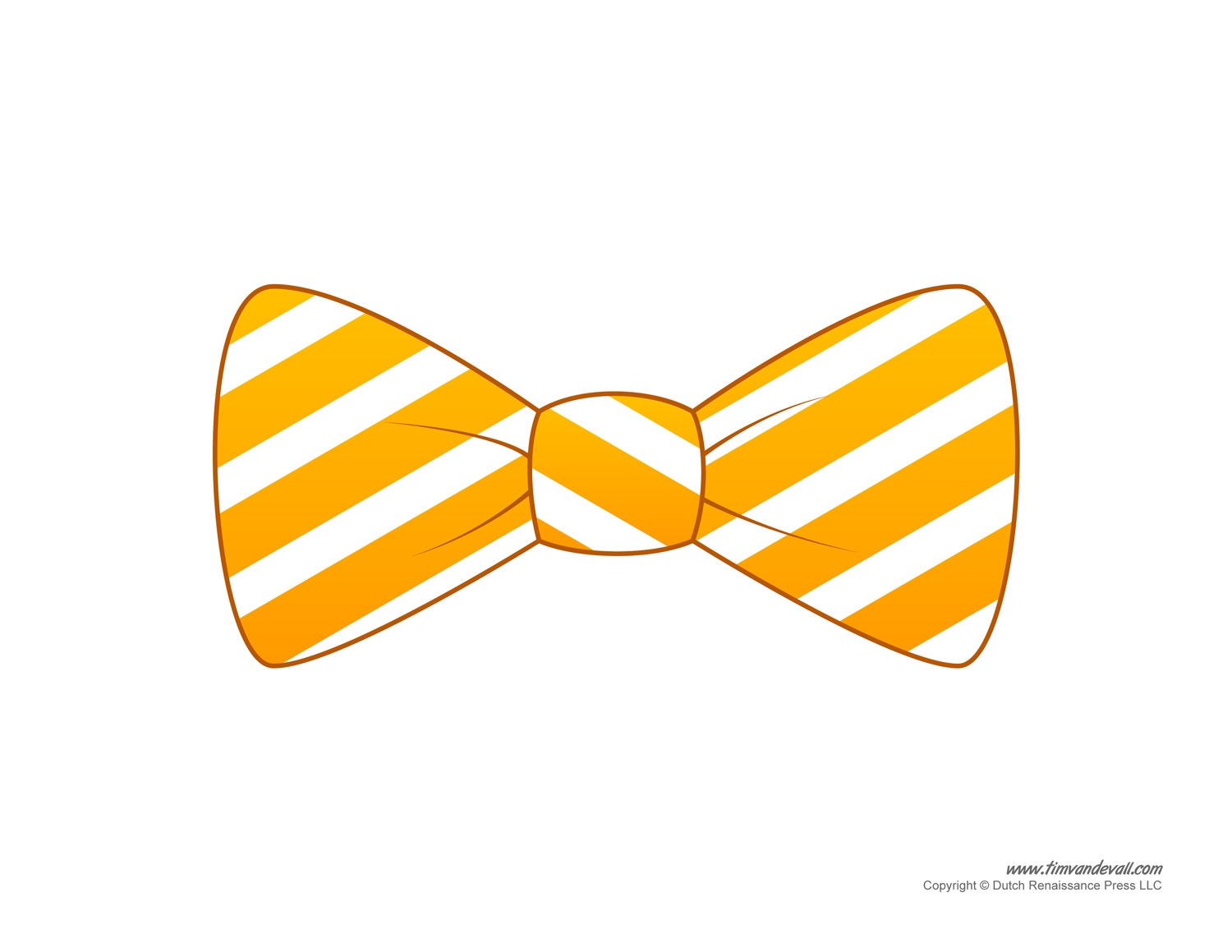 Printable Paper Bow Template