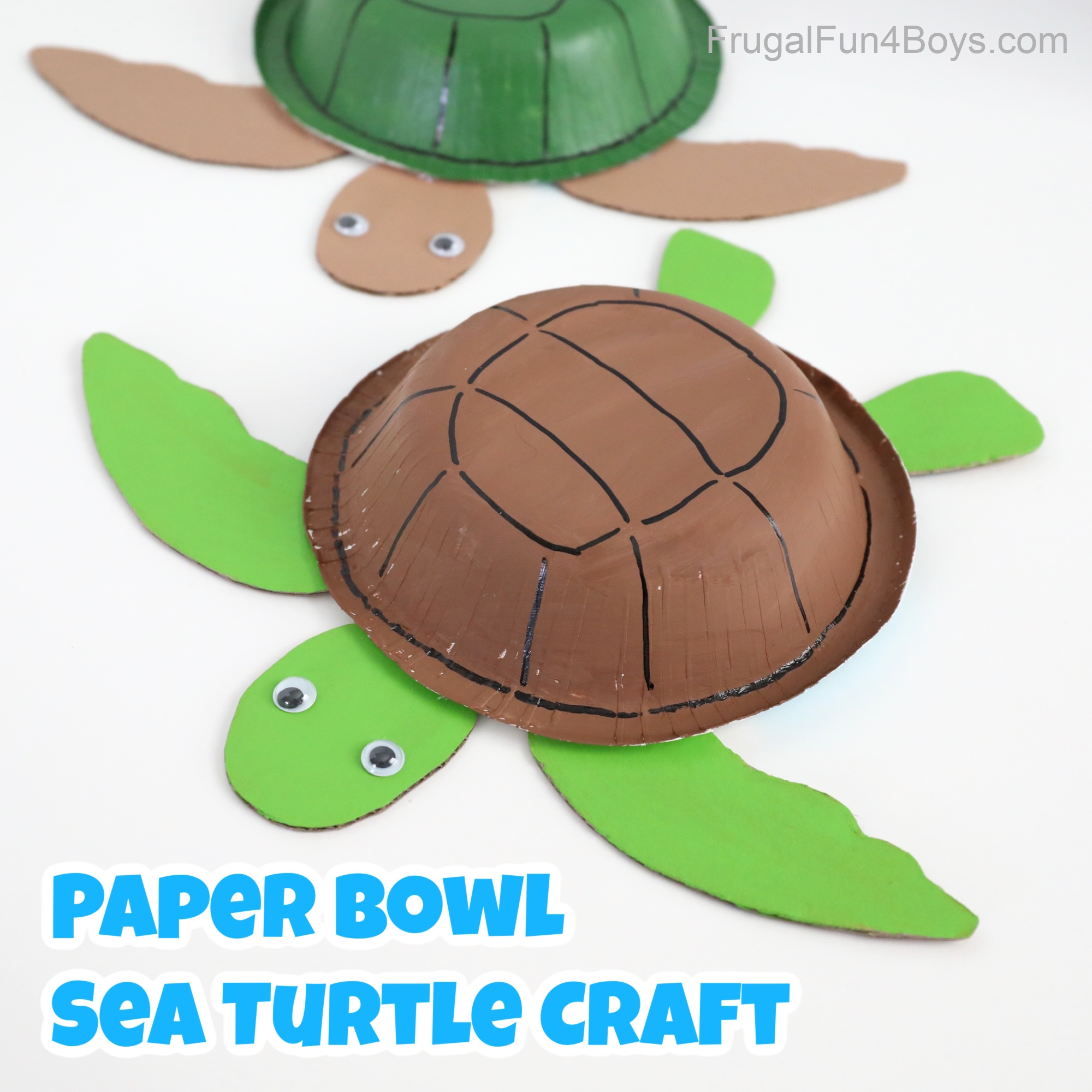 Printable Paper Turtle Craft