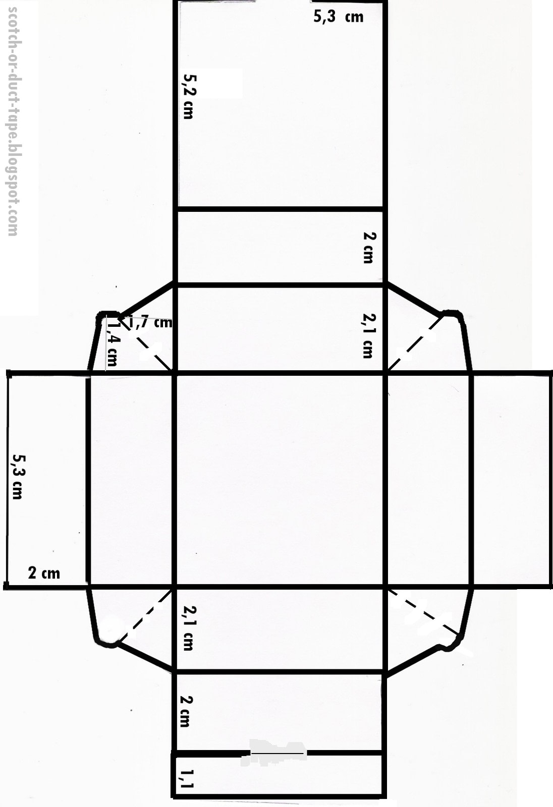 Paper Box Printable