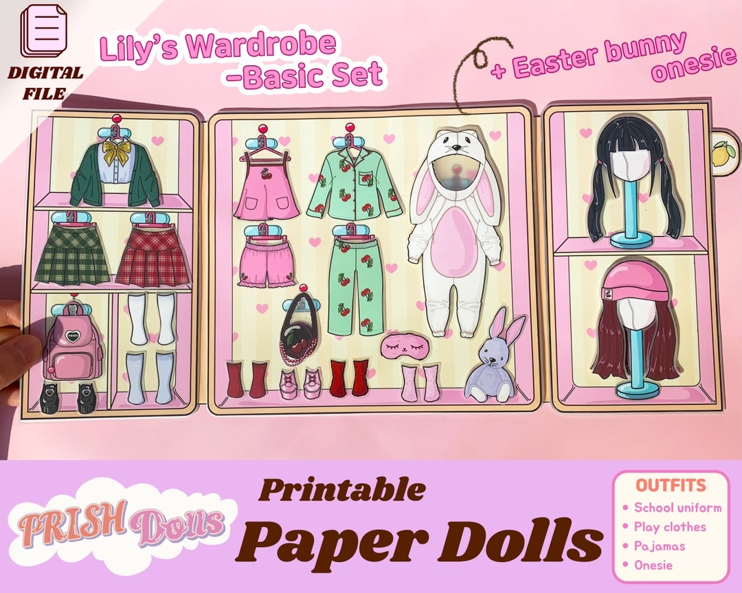 Roblox Paper Doll Printable