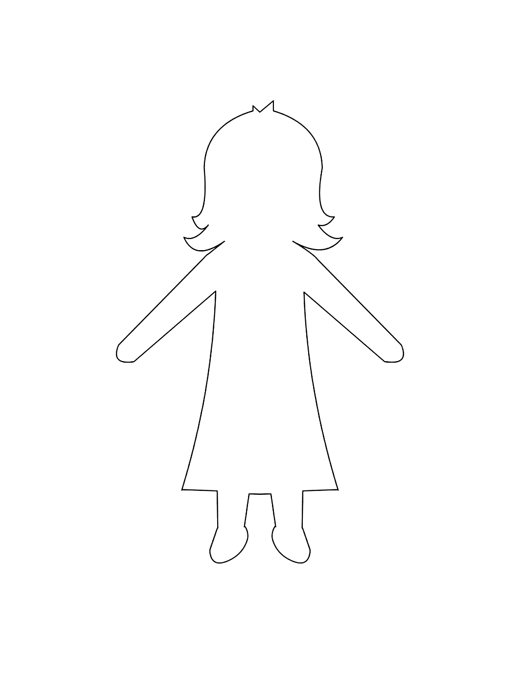 Paper Doll Cutouts Free Printable