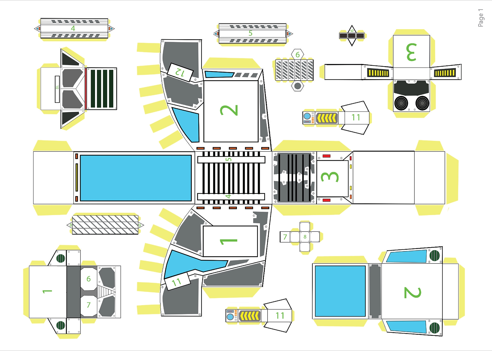 Paper Robot 9 Images Behance