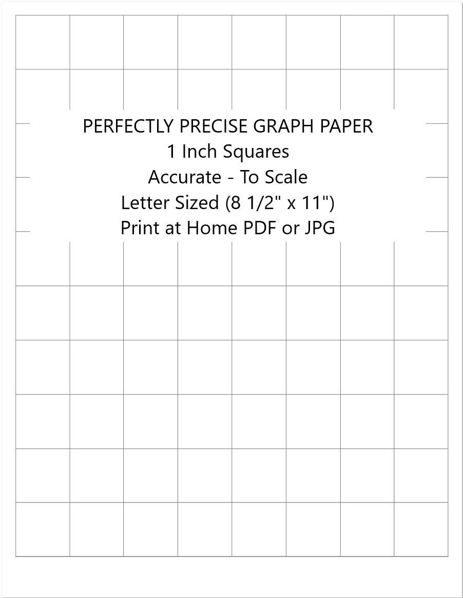 1/2 Inch Grid Paper Printable