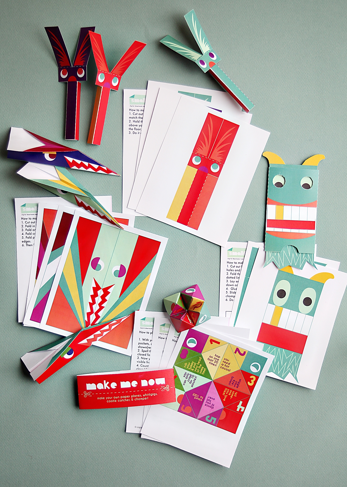 Play Pack 8 Printable Toys Smallful