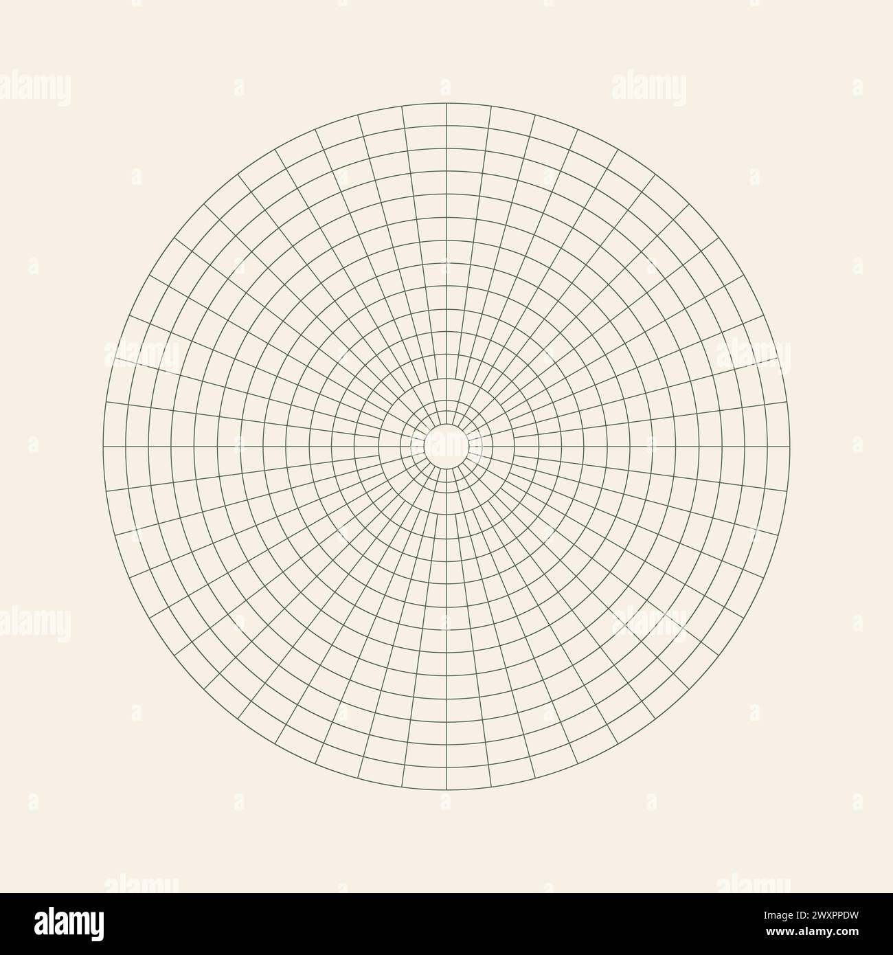 Polar Graph Paper Printable