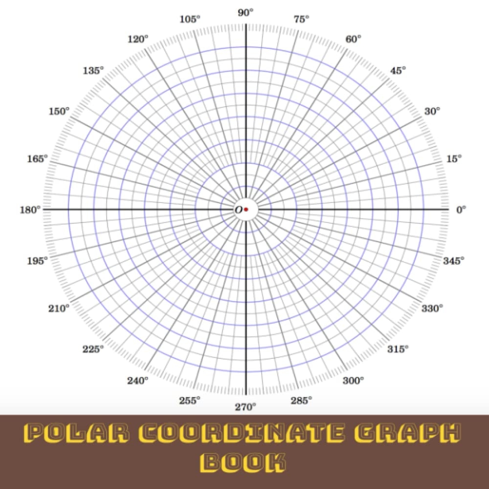 Printable Polar Coordinate Graph Paper